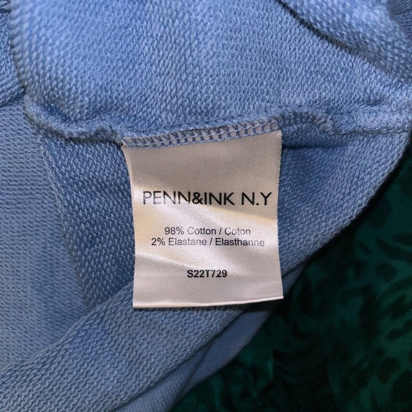 Penn&Ink Summer Sweatshirt w/hood Medium - Picture 8 of 9